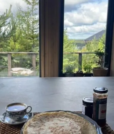 Moderne Ved Sjoen Med Badstue Holiday home