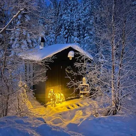 Moderne Ved Sjoen Med Badstue Дом отдыха Romskog