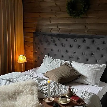 Дом отдыха Moderne Ved Sjoen Med Badstue Romskog