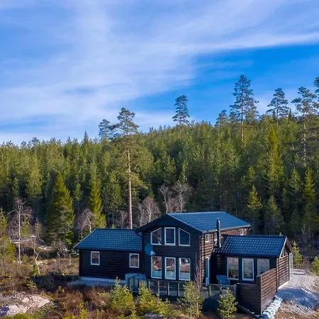 Moderne Ved Sjoen Med Badstue * Romskog