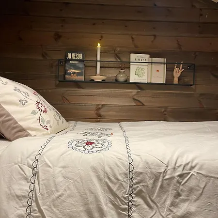 Ferienhaus Moderne Ved Sjoen Med Badstue *