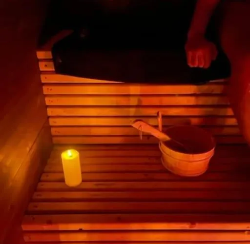 Moderne Ved Sjoen Med Badstue Prázdninový dům *