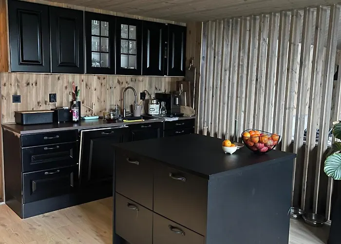 Prázdninový dům Moderne Ved Sjoen Med Badstue